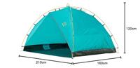 Grand Canyon 3-persoons tent Tonto Beach (Blue Grass) - thumbnail