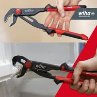 Wiha Waterpomptang Industrial met drukknop | 300mm/12" | Blisterverpakking - 36988 - 36988 - thumbnail