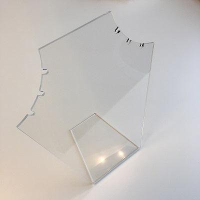 Kettingpresentatie transparant vlak