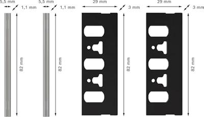 Bosch Accessories Schaafmes 2608838999 1 stuk(s) Bosch Accessories Schaafmes 2608838999 1 stuk(s)