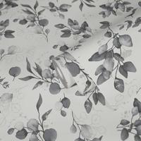 AS Creation Pure Elegance - Wit - Blätter - 397686 - thumbnail