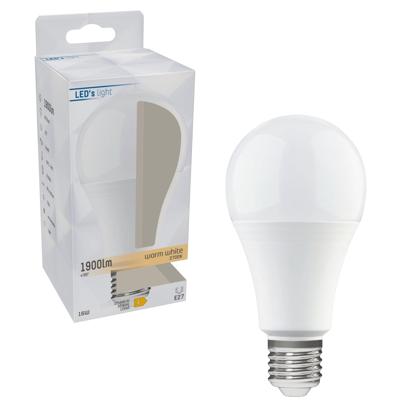 LED Lampen E27 - 1900 lm - Warm wit licht - 3 lampen