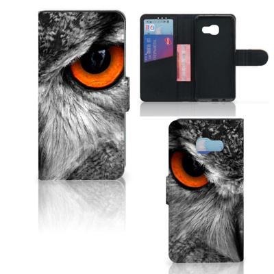 Samsung Galaxy A3 2017 | Telefoonhoesje | Met pasjeshouder | Uil Samsung Galaxy A3 2017 | Telefoonhoesje | Met pasjeshouder | Uil