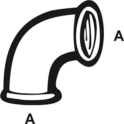 Cornat Galva Knie Vv 1/2 90Gr (90) - VFB9012 Cornat Galva Knie Vv 1/2 90Gr (90) - VFB9012