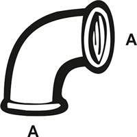 Cornat Galva Knie Vv 1/2 90Gr (90) - VFB9012 - thumbnail