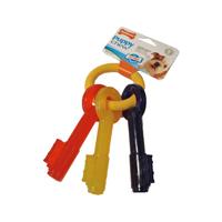 Nylabone puppy chew bijtsleutels baconsmaak - thumbnail