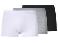 esmara Men Set van 3 heren boxers (Zwart/grijs/wit, M) - thumbnail