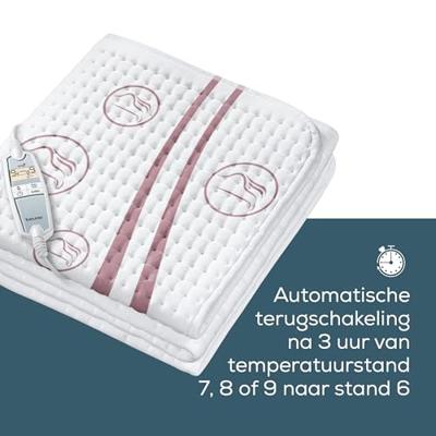 Beurer UB 90 Cosy Elektrische onderdeken 60 W Wit