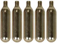 DRESCO Co2- cartridge brandless met draad - 5 stuks à 16 gram - thumbnail