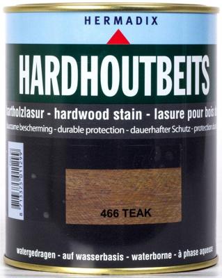 Hardhoutbeits 466 teak 750 ml Hermadix - Hermadix