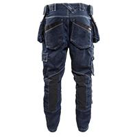Blåkläder Baggy Denim Stretch X1900 19991141 | Marineblauw/Zwart | Maat D112 - 7330509513767 - thumbnail
