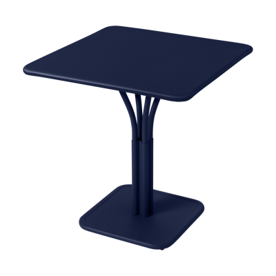 Fermob Luxembourg tuintafel kolom 71x71 cm Deep Blue