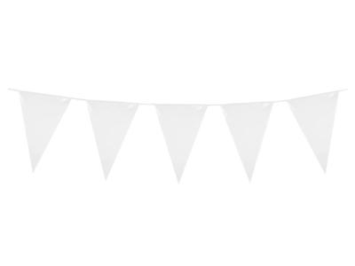 PE reuzenvlaggenlijn wit (10m)