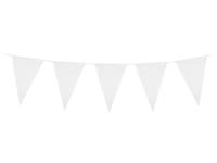 PE reuzenvlaggenlijn wit (10m) - thumbnail