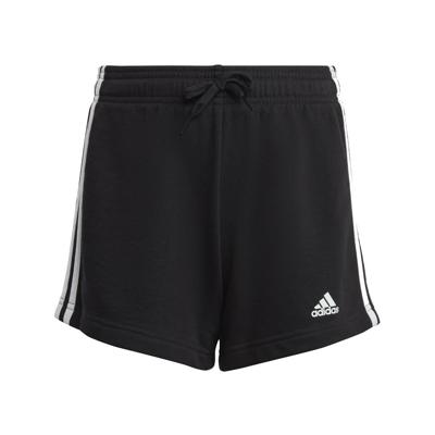 Adidas Essential 3 Stripes Sportshort Meisjes 128 Adidas Essential 3 Stripes Sportshort Meisjes 128