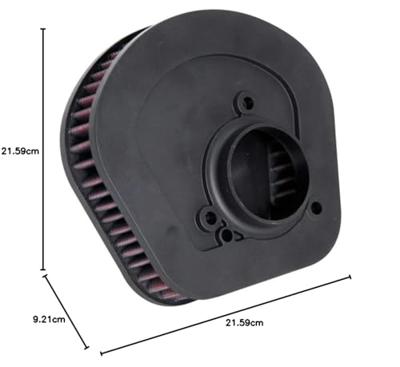 K&N vervangbaar luchtfilter replac. filter hd-1718