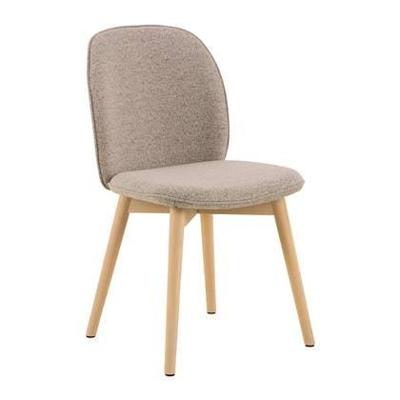 Bendt Eetkamerstoel 'Tijn' Bouclé, kleur Beige