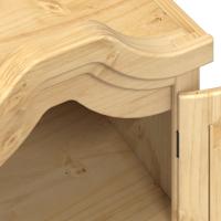 Kledingkast Corona 55x52x170 cm massief grenenhout - thumbnail