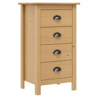 Dressoir Hill 46x35x80 cm massief grenenhout - thumbnail