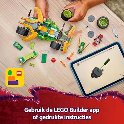 LEGO NINJAGO Lloyds pull-back racewagen 71828 - thumbnail