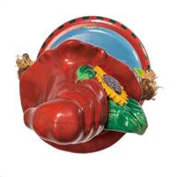 18 inch holly wood scarecrow nutcracker Kurt S. Adler - Kurt s adler - thumbnail