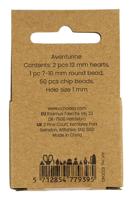 Creativ Company Kristallen kralen, aventurien, d 7-12 mm, gatgrootte 1 mm, ca. 63 stuk, groen, 63 stuk/ 1 doos - thumbnail