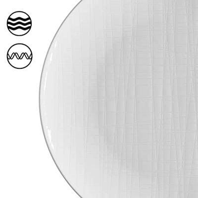 ROSENTHAL - Mesh White - Serviesset (diner,diep,dessert)18-d ROSENTHAL - Mesh White - Serviesset (diner,diep,dessert)18-d