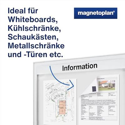magnetoplan Magneetband (l x b) 5 m x 19 mm Zwart 1 stuk(s) 15510 - thumbnail