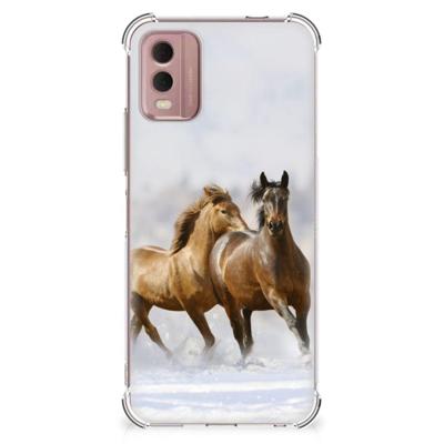 Nokia C32 Case Anti-shock Paarden Nokia C32 Case Anti-shock Paarden