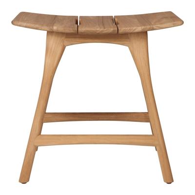 Ethnicraft Outdoor Krukje 'Osso' Teakhout, kleur Naturel