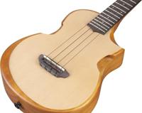 Ibanez AUT10 Open Pore Natural tenor ukelele met gigbag - thumbnail