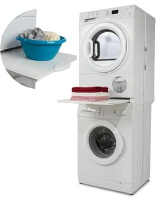 Salora SKDT200W Wasmachine Tussenstuk 60x60 cm Wit Salora SKDT200W Wasmachine Tussenstuk 60x60 cm Wit