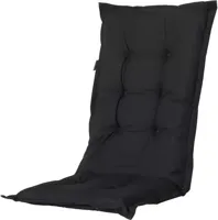 Kussen hoog 50x123 Panama black - thumbnail