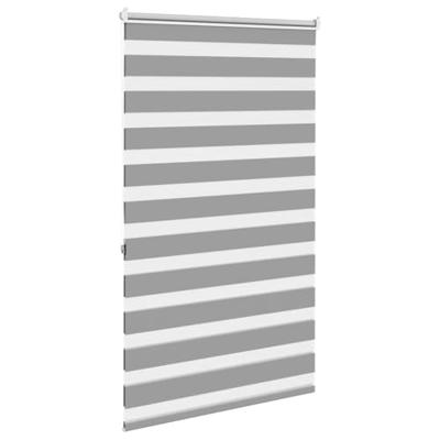 VidaXL Duo rolgordijn 80x175cm grijs
