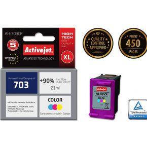 Activejet AH-703CR inkt (vervanging HP 703 CD888AE; premium; 21 ml; kleur)