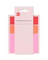 HEMA Sticky Notes Transparant - 3 Stuks - thumbnail