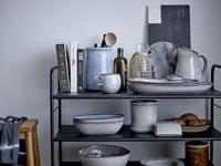 Bloomingville Eluna keukensnijplank Rond Marmer Grijs - thumbnail