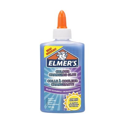 Elmer's kleur veranderende kinderlijm 147 ml blauw