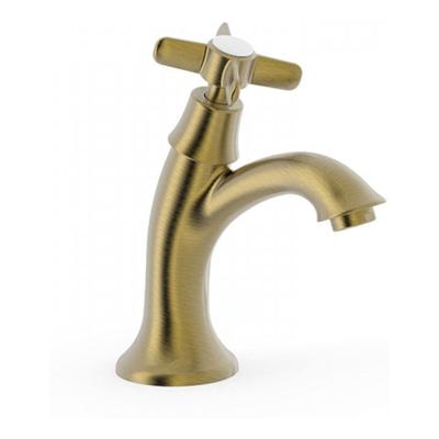 Wastafelkraan Tres Clasic 1 waterleiding of voormengsysteem Verouderd Messing Mat