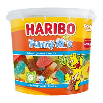 Haribo - Fruitgommix Silo - 6x 650g Haribo - Fruitgommix Silo - 6x 650g