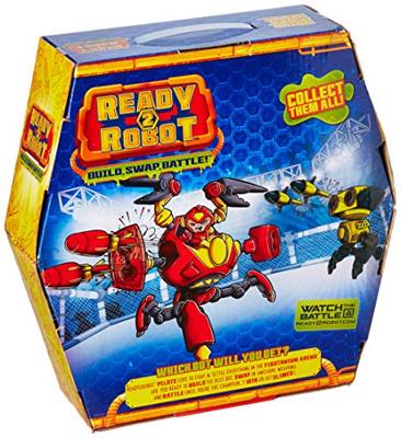Brandunit Ready 2 robot geel bot blasters maak je eigen robot