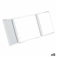 Zakspiegel LED Licht Wit ABS 1,5 x 9,5 x 11,5 cm (12 Stuks) - thumbnail