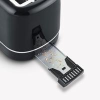 Severin AT4321 Broodrooster Zwart/RVS - thumbnail