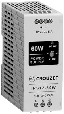 Crouzet 89452061 Industriële netvoeding 12 V 5 A 60 W Inhoud 1 stuk(s) Crouzet 89452061 Industriële netvoeding 12 V 5 A 60 W Inhoud 1 stuk(s)