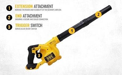 DeWALT DCV100 Accu blazer 18 V XR Basic Body - thumbnail