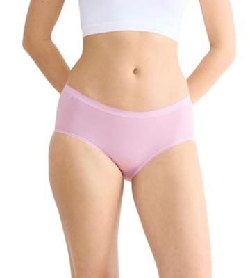 Sloggi 4-pack dames Basic Midi slips - Pink combi - 40 - Roze | Dames slip - Onderbroek - Ondergoed - 40 - Onderbroek - Ondergoed
