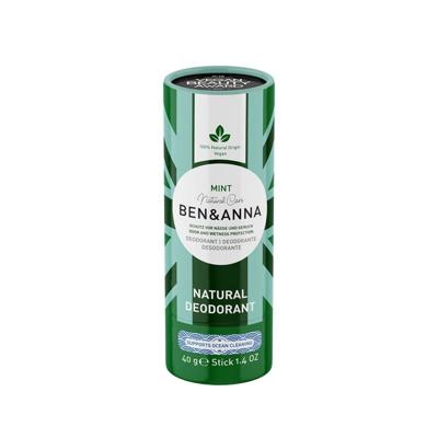 Ben & Anna Deodorant in papiertube - mint - 40 gram