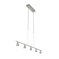 Steinhauer Hanglamp Vortex 5 lichts L 120 cm mat chroom - thumbnail