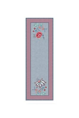 Pip Studio Flower Festival Tafelloper Blauw
