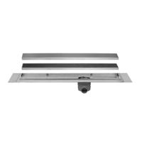 Easy Drain Multi TAF afvoergoot enkele plaat 180cm met Zero design rooster RVS edmtaf1800 - thumbnail